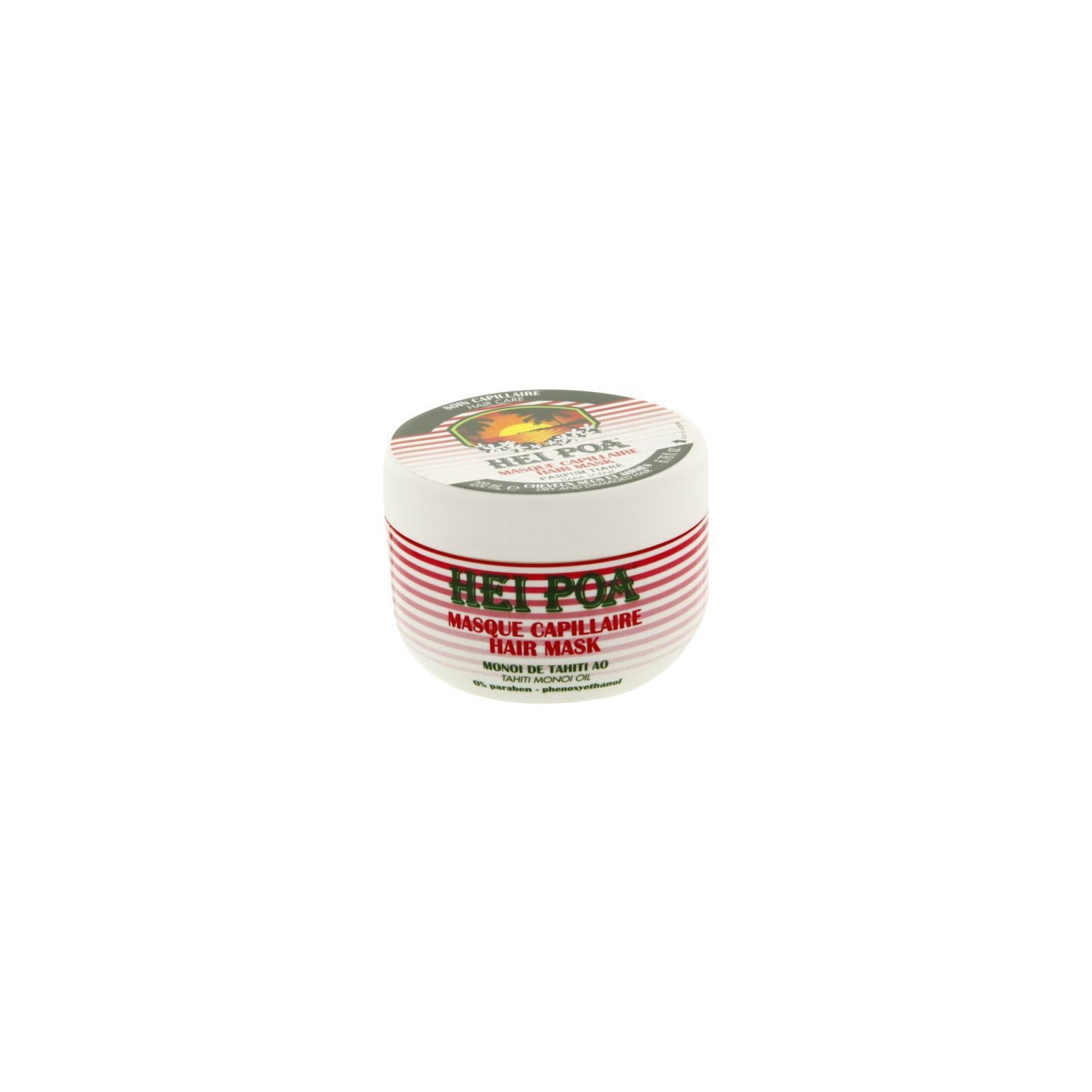 Hei poa masque capillaire parfum tiaré 200 ml
