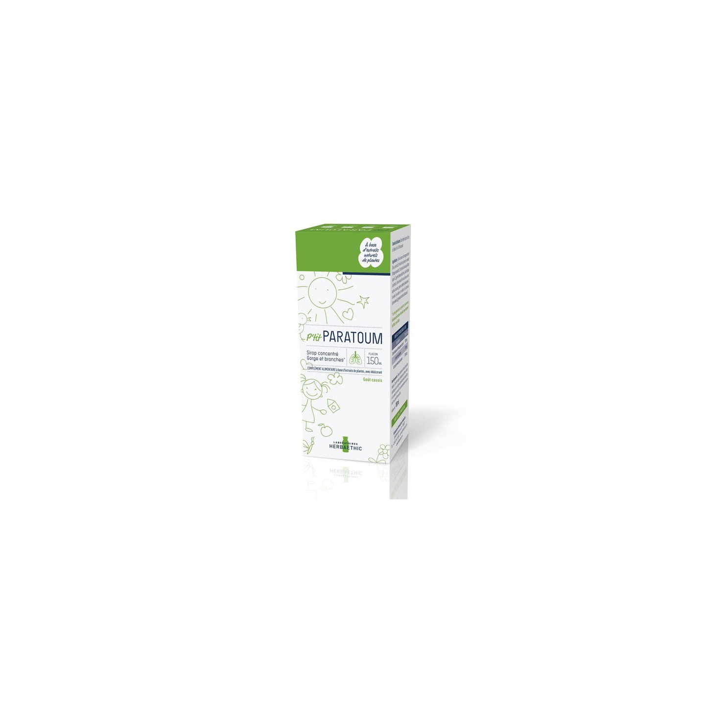 Herbaethic P'tit paratoum goût cassis - 150ml