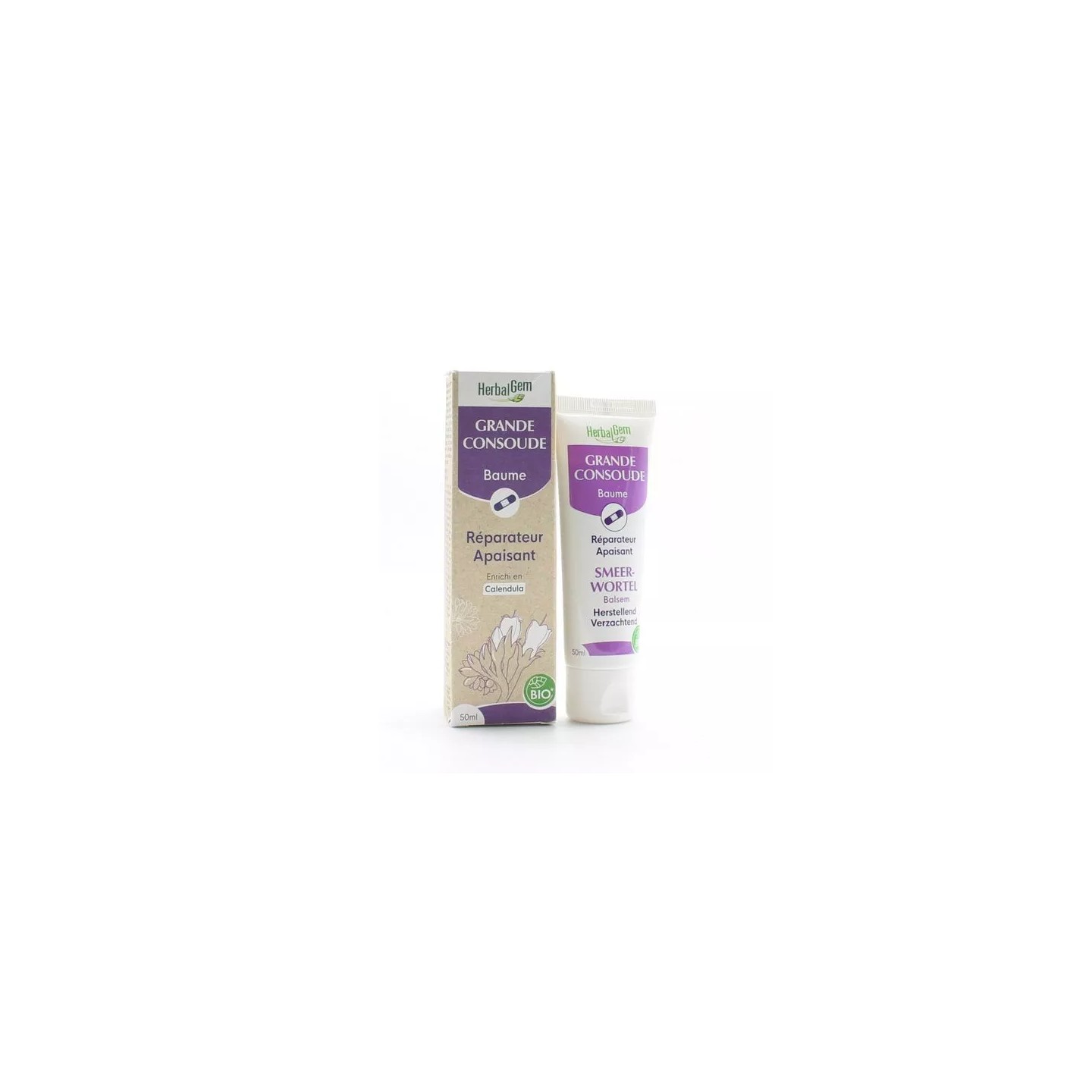 HerbalGem Baume à la grande consoude Bio - 60g