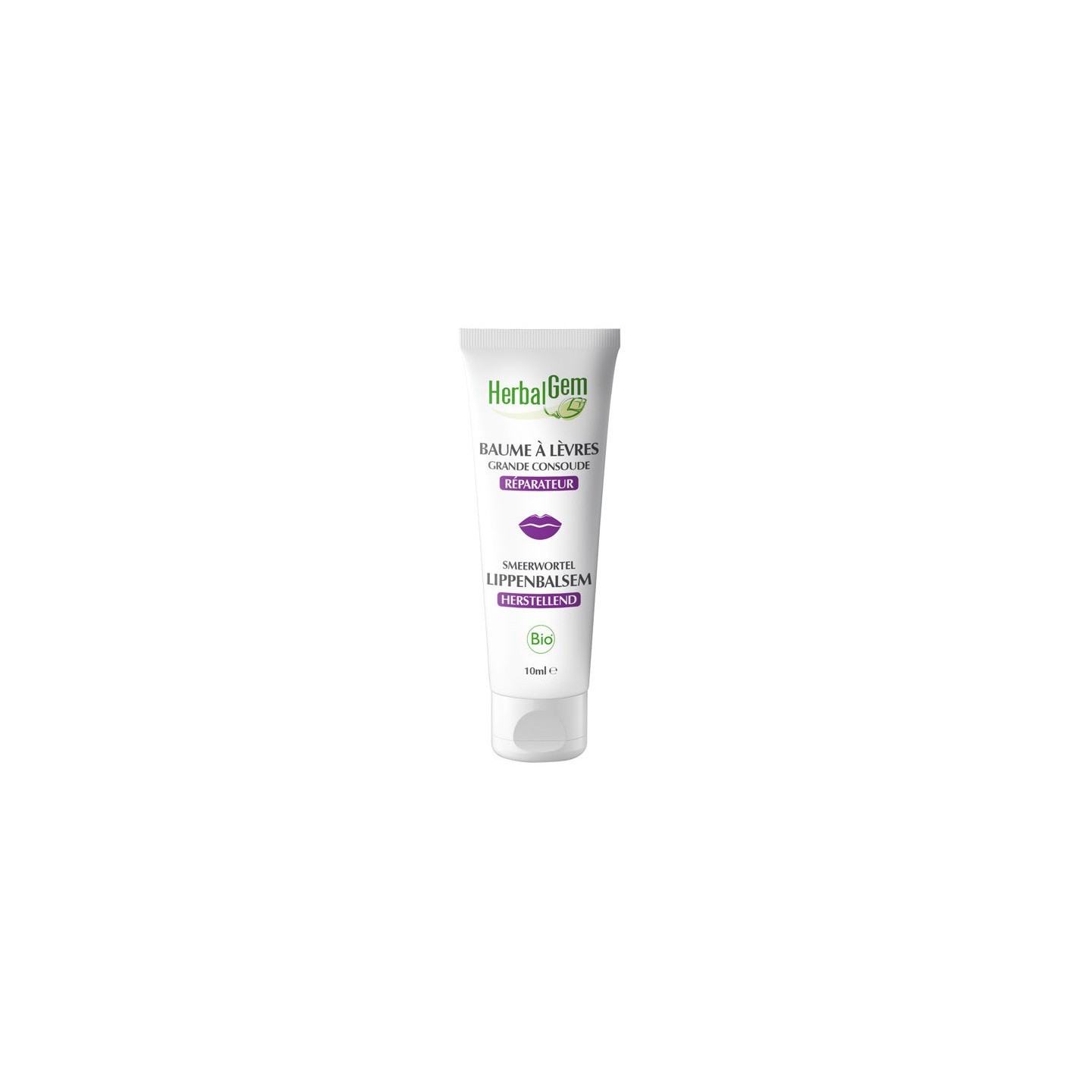 HerbalGem baume à lèvres réparateur grande consoude Bio -10ml