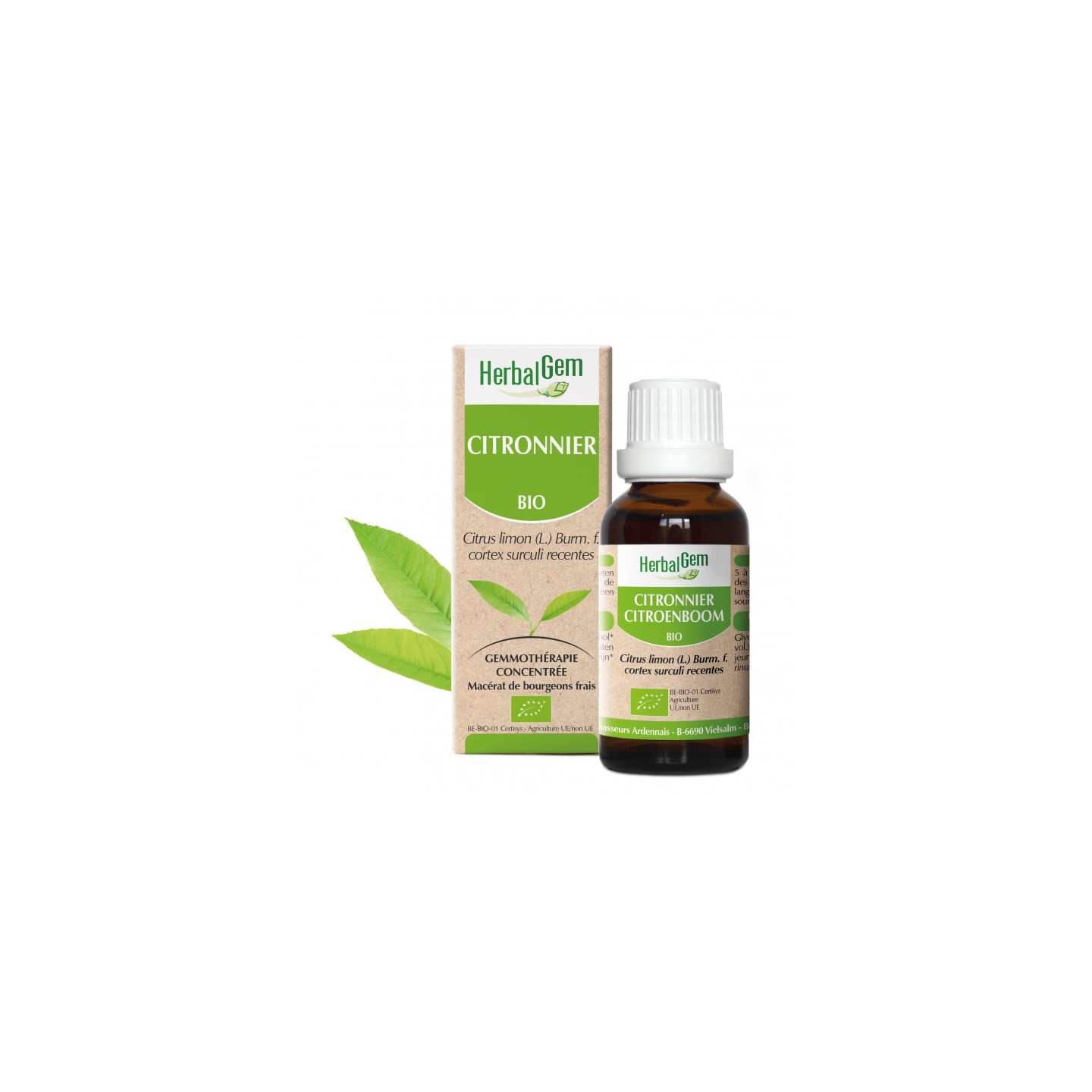 HerbalGem Bio Citronnier 30 ml