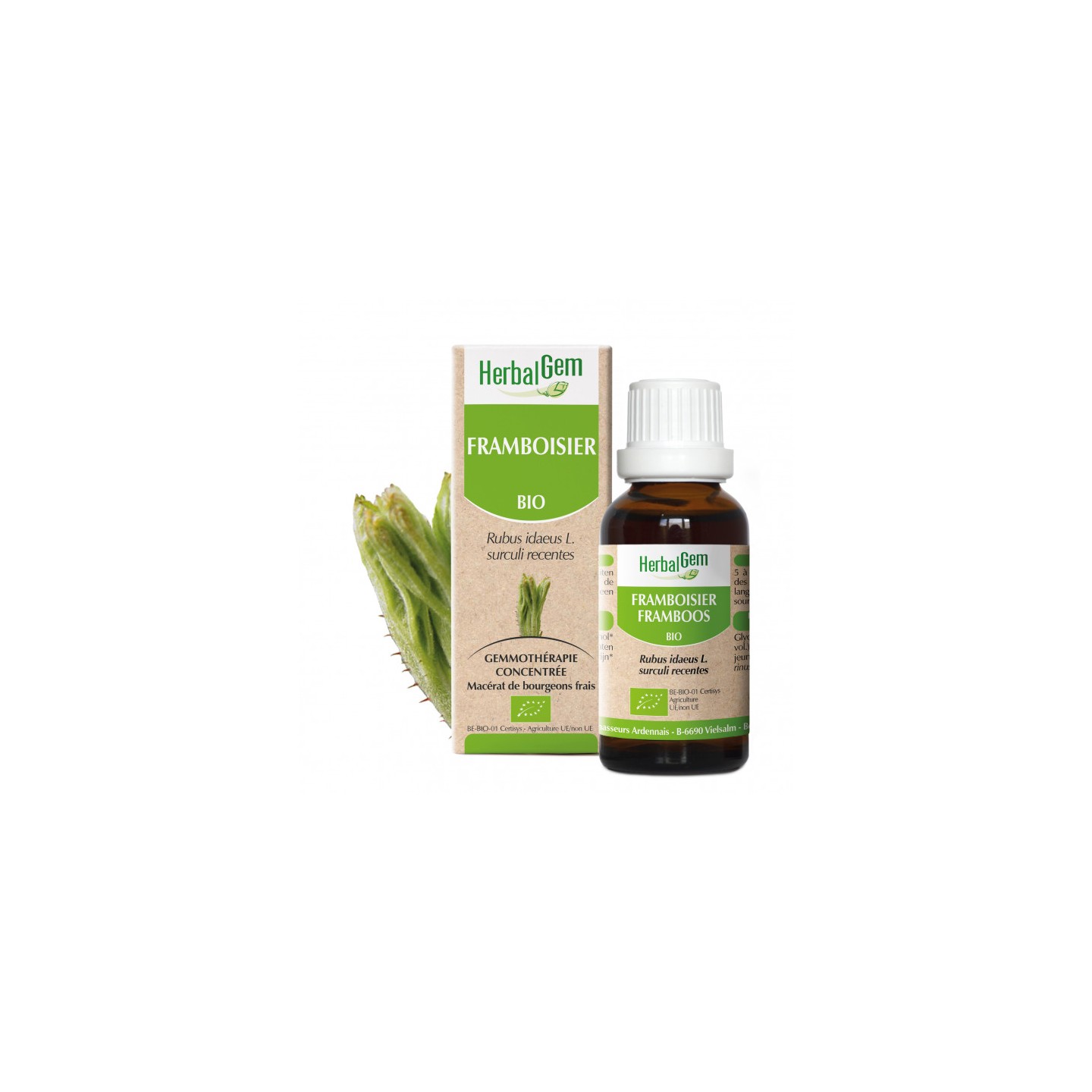 HerbalGem Bio Framboisier 30 ml
