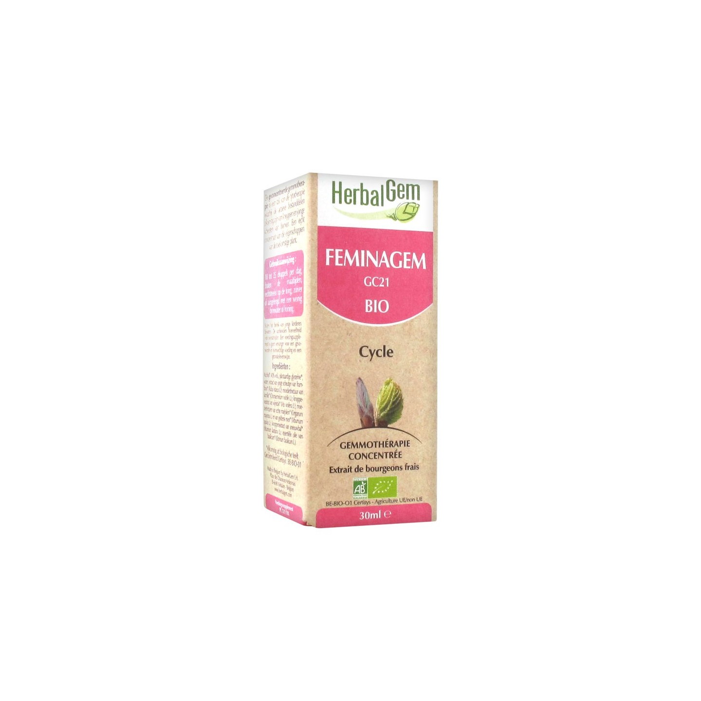 HerbalGem Feminagem bio - 30 ml