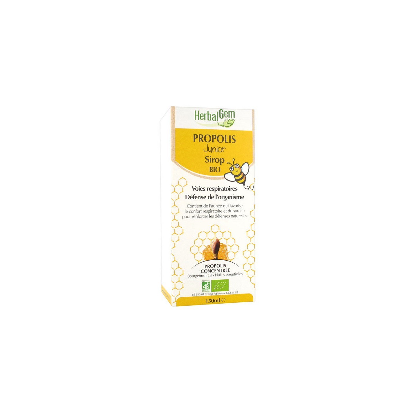 HerbalGem Propolis Junior Bio sirop - 150ml