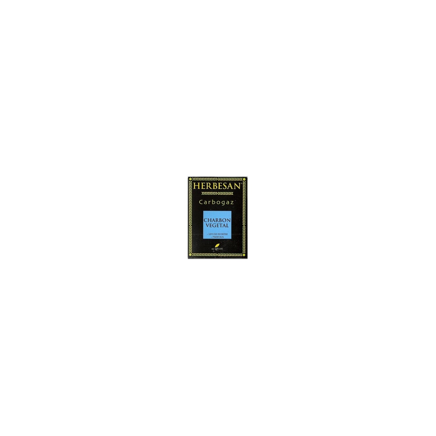 Herbesan Carbogaz Charbon Vegetal 45Grammes