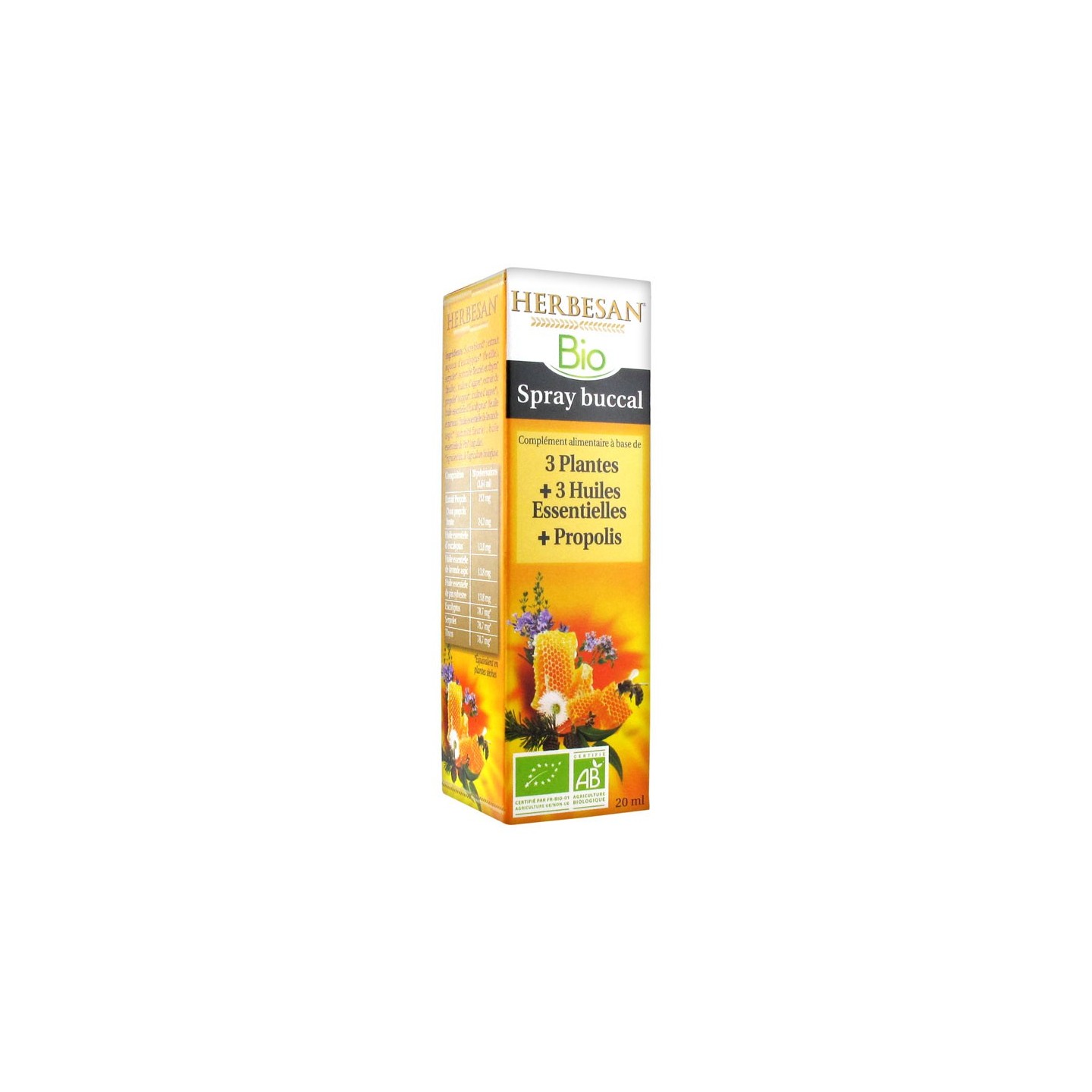 Herbesan spray buccal bio - 20ml