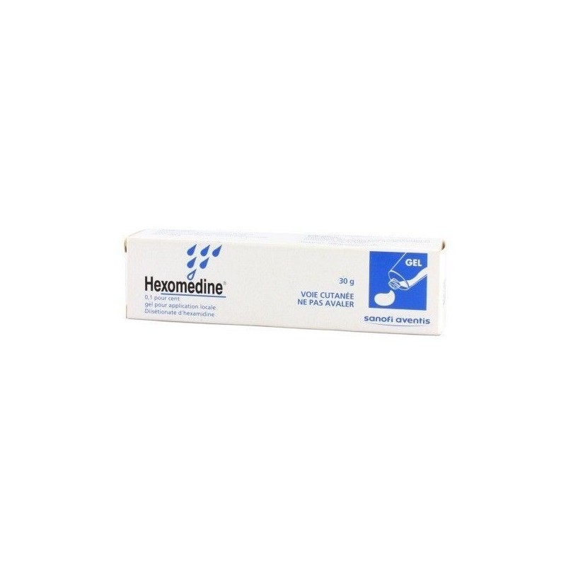 Pharmacie Bastille - Hexomedine 0,1% Gel 30gr