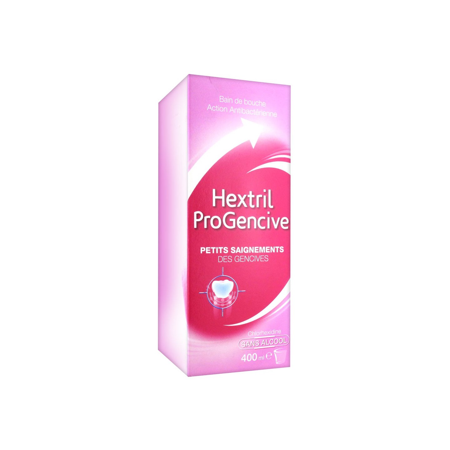 Hextril Pro gencive Bain bouche 400ml
