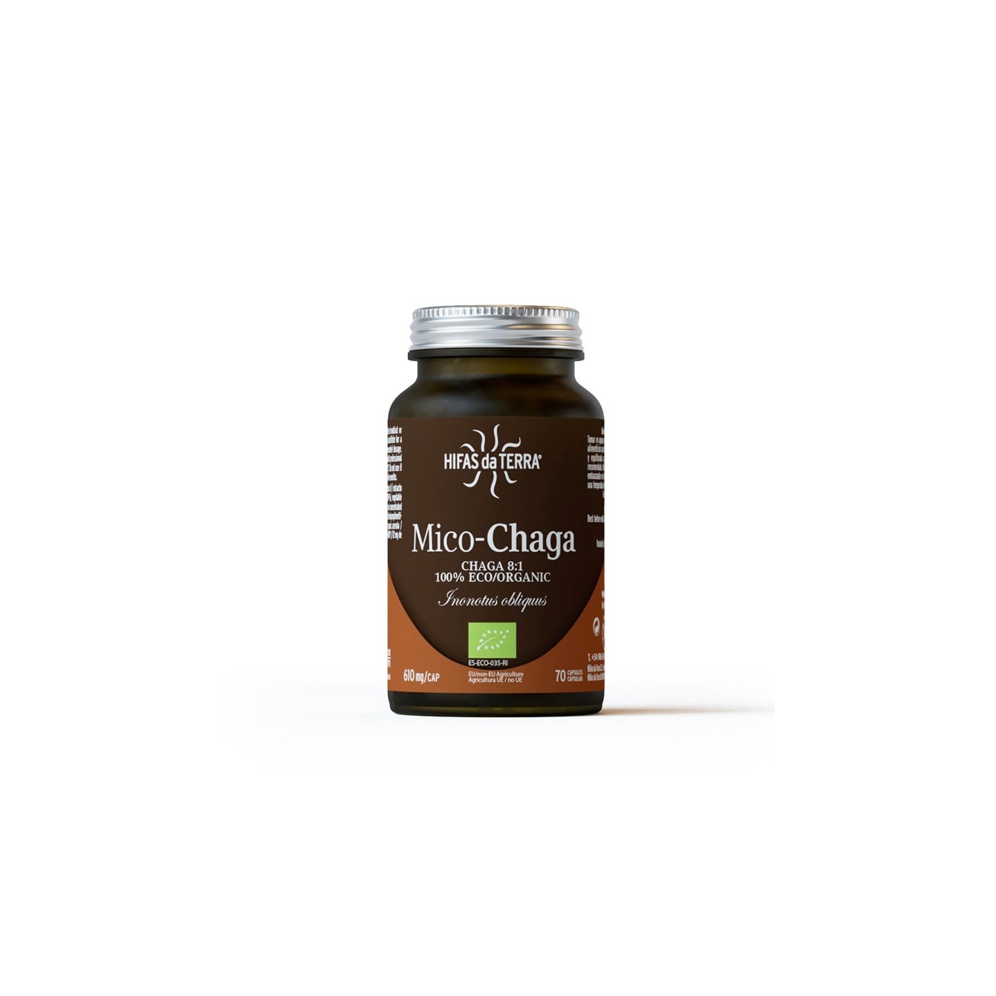 Hifas da Terra Mico-Chaga - 70 gélules