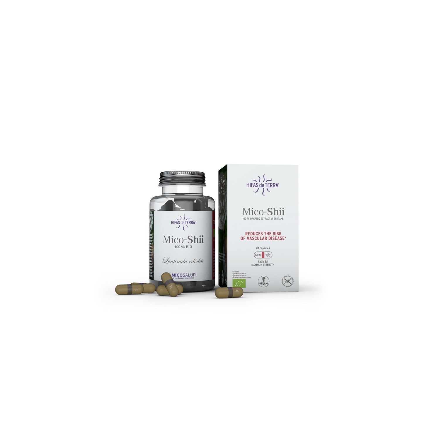 Hifas da Terra Mico Shii - 70 gélules