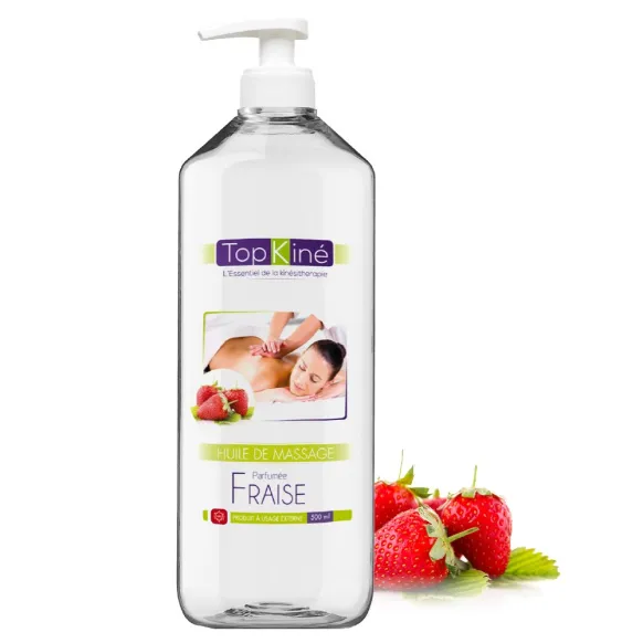 HUILE DE MASSAGE PARFUMÉE FRAISE TOP'KINE