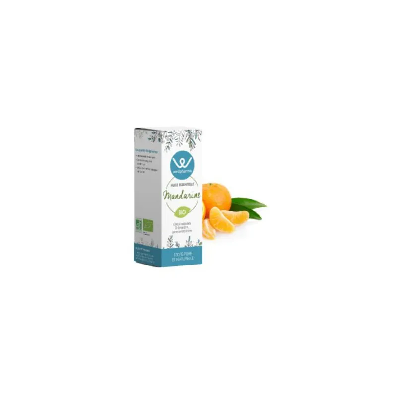 Huile essentielle Mandarine BIO 10 ml - Wellpharma