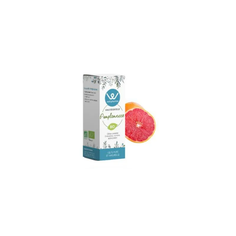 Huile essentielle Pamplemousse BIO 10 ml - Wellpharma