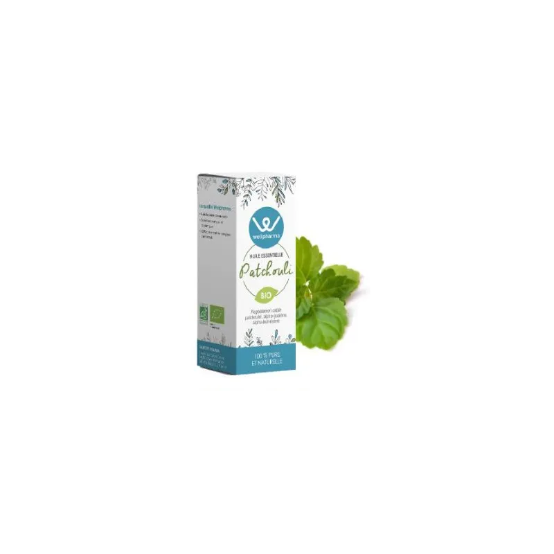 Huile essentielle Patchouli BIO 10 ml - Wellpharma