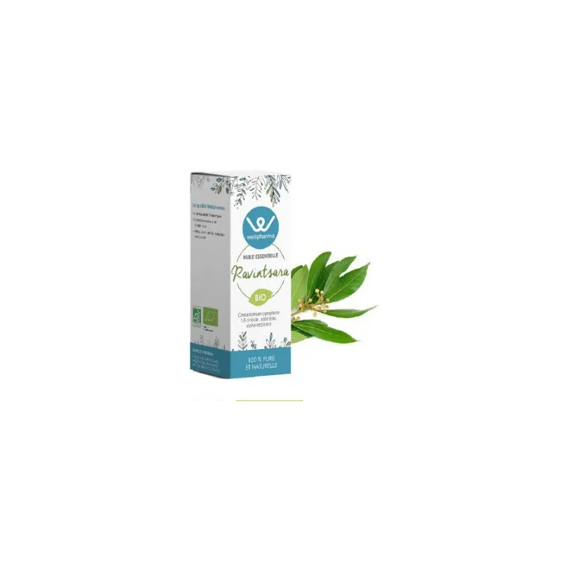 Huile essentielle Ravintsara BIO 10 ml - Wellpharma