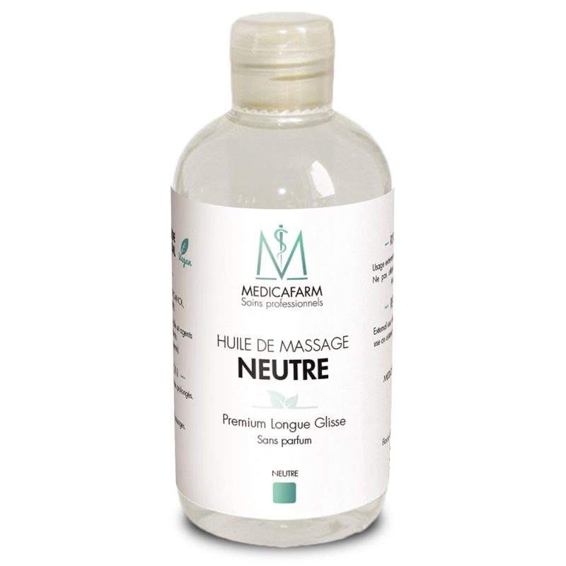 HUILE DE MASSAGE NEUTRE PREMIUM LONGUE GLISSE