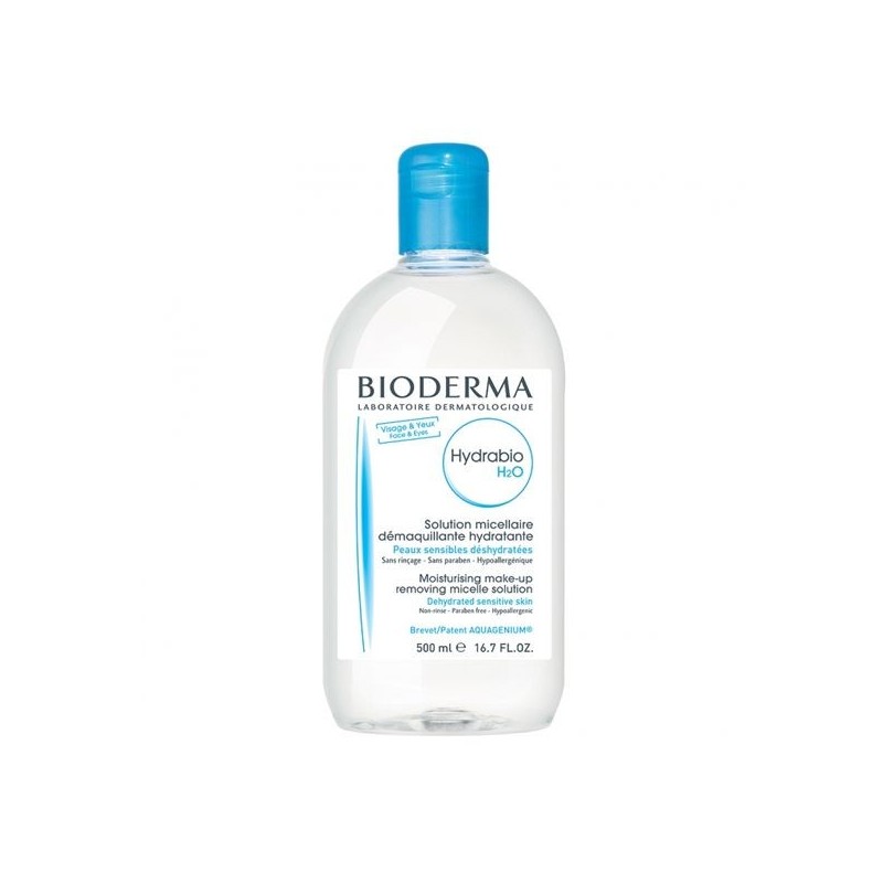 Pharmacie Bastille - Bioderma Hydrabio H2O Solution Micellaire 500ml