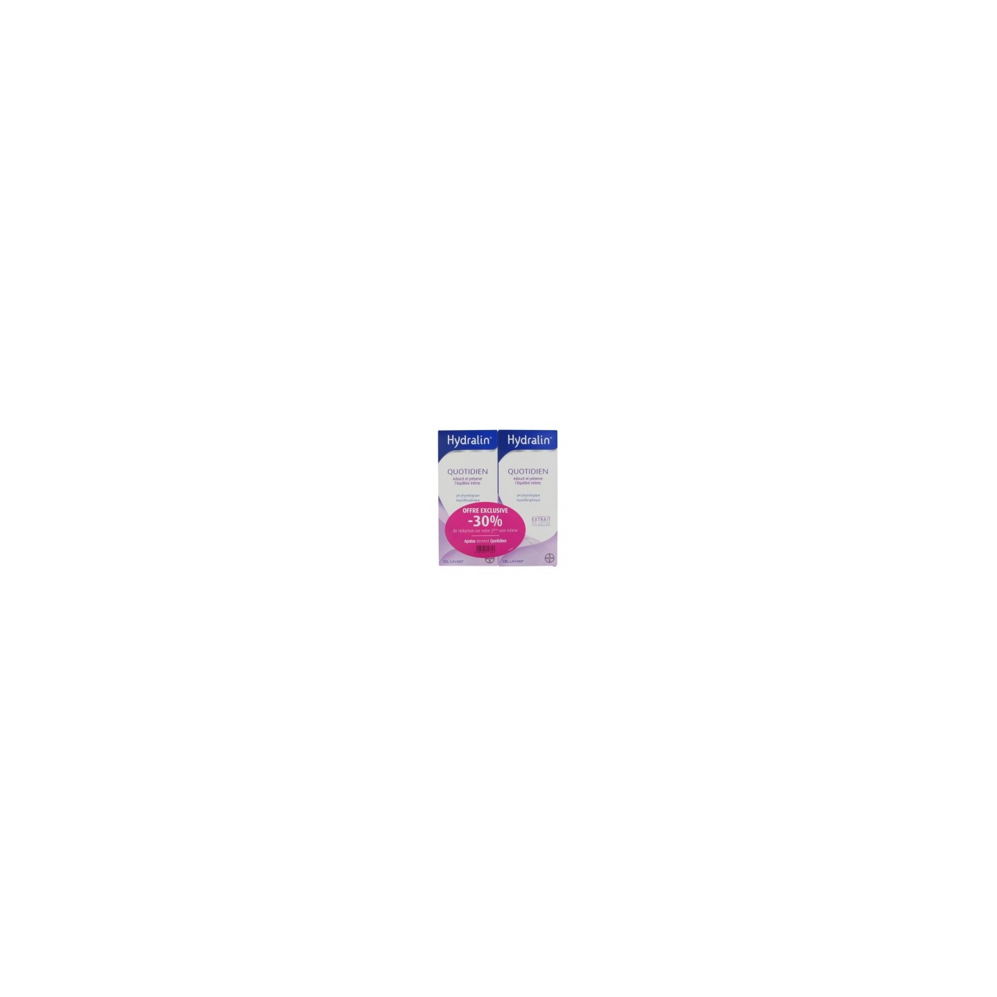 Hydralin Quotidien Savon Liquide 200ml Duo