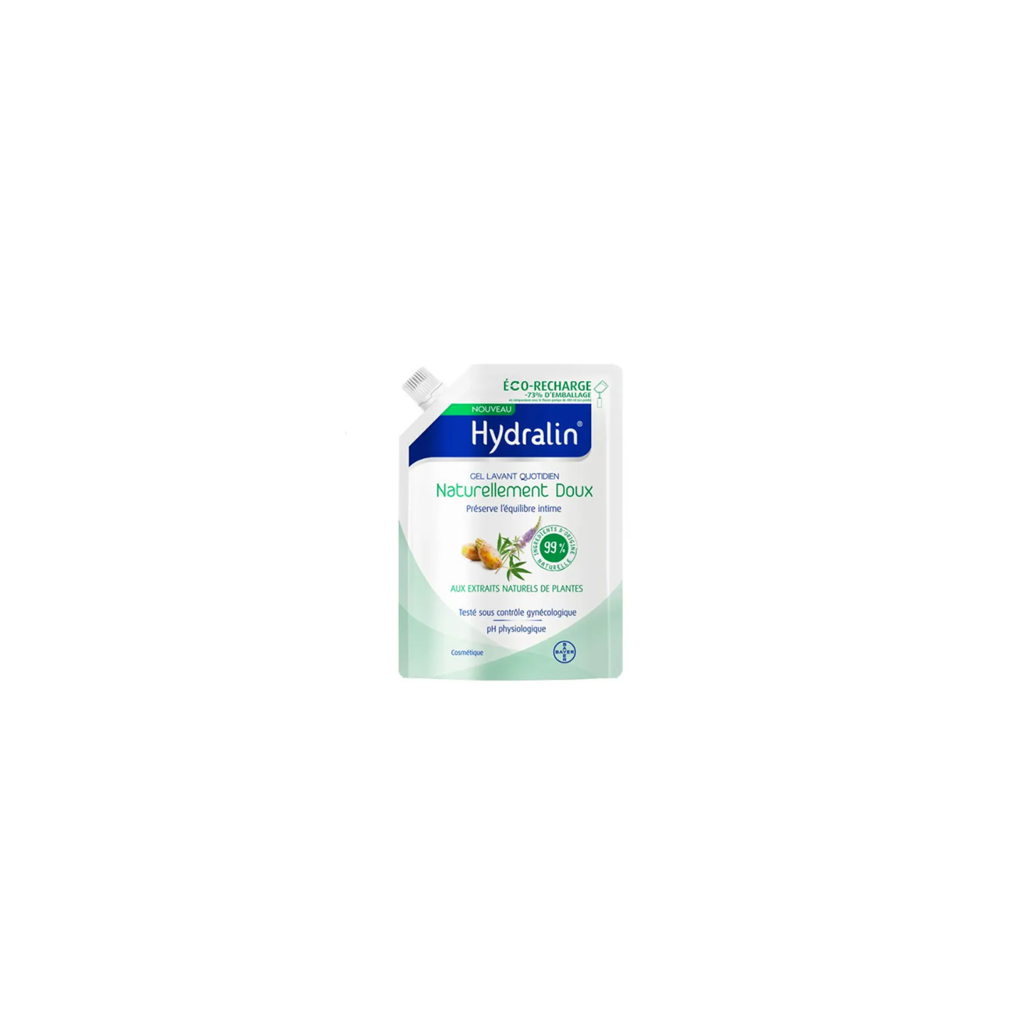 Hydralin Eco Recharge Gel Lavant Naturellement Doux 400ml