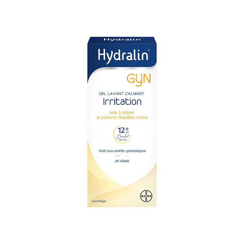 Hydralin Gyn Irritation Gel Lavant Calmant 200ml