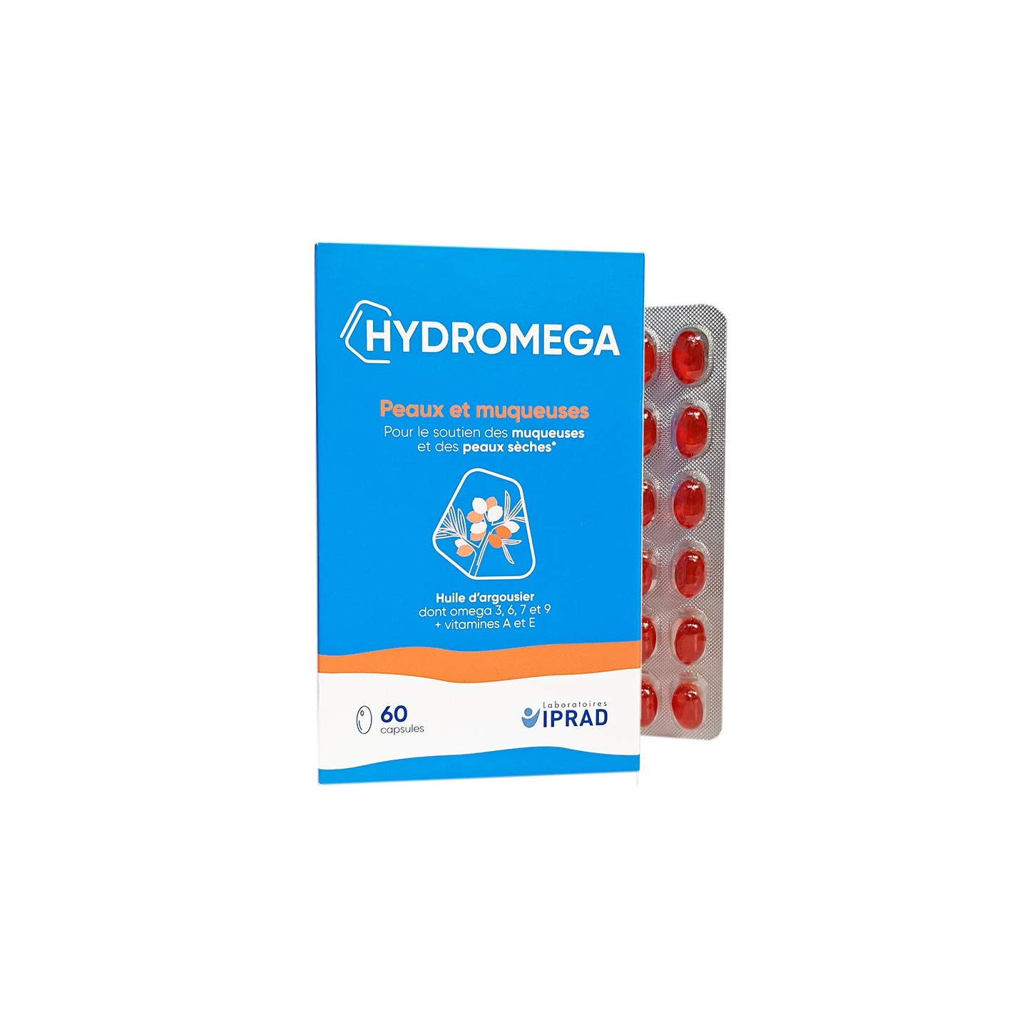 Hydromega 60 capsules Carrare Laboratoire