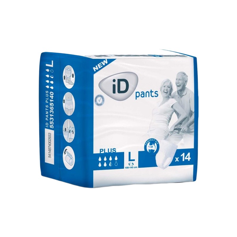 Pharmacie Bastille - ID Ontex pants plus taille L 14 protections