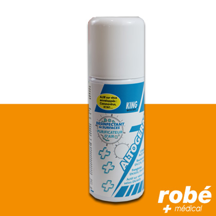 Aérosol Altogerm pour désinfection terminale One Shot bactéricide virucide 36m²