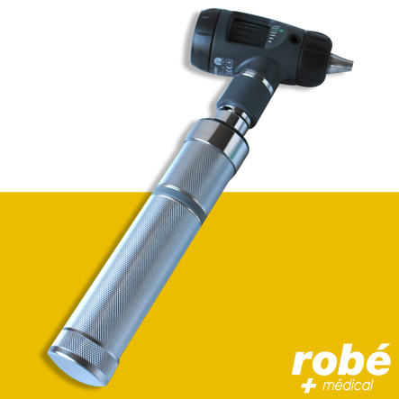 Otoscope Macroview Welch Allyn fibre optique avec manche à piles