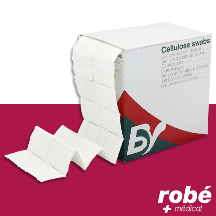 Carrés de cellulose prédécoupés en boîte distributrice - Boîte de 500 - Bastos