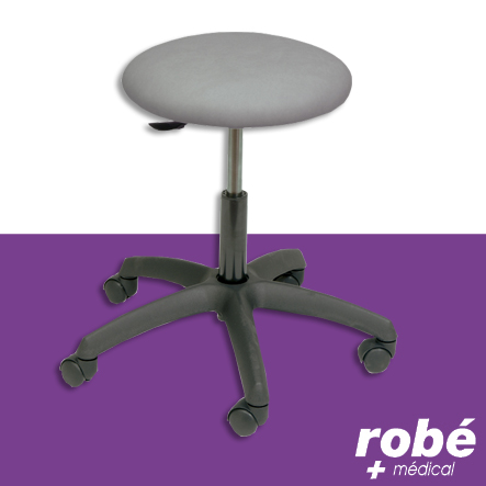 Tabouret Burgos piètement plastique