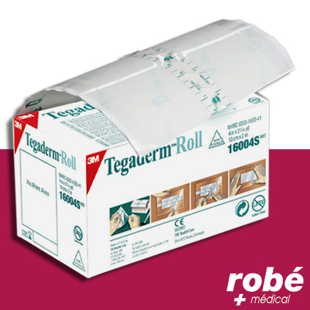 Tegaderm-Roll Film adhésif en rouleau - Rouleau de 10m x 10cm