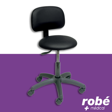 Tabouret Burgos avec dossier réglable