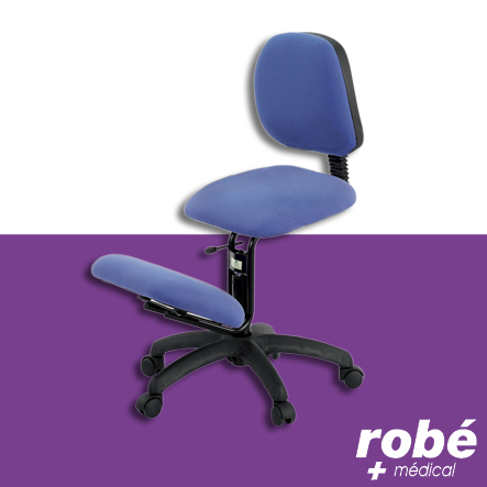 Tabouret Burgos assise ergonomique et dossier réglable