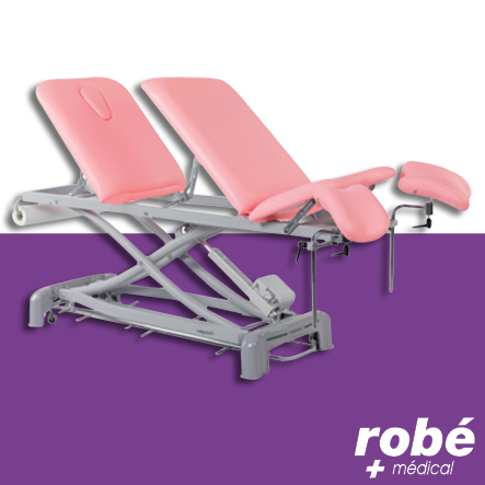 Table d'examen et gynécologie Ecopostural ergonomique électrique
