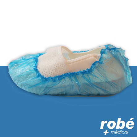 Couvre-chaussures à usage unique Polyéthylène - Sachet de 100 unités