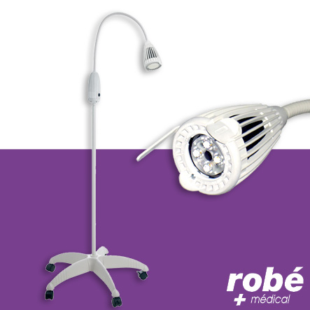 Lampe d'examen Led haute intensité, 15000 Lux - Luxiflex Mimsal