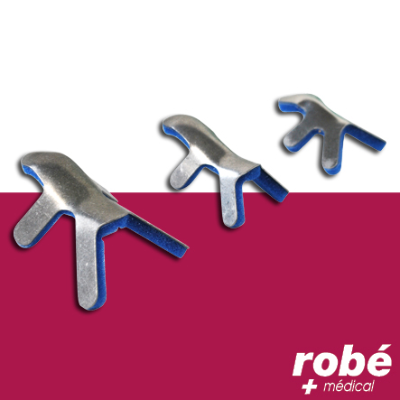 Attelle de doigt type Grenouille aluminium et mousse