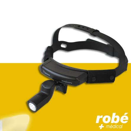 Eyescope, lampe frontale rechargeable