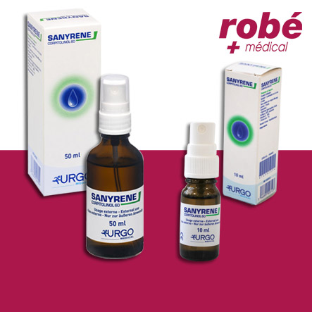 Sanyrène - Solution pour le traitement des escarres - Flacon vaporisateur de 10ml ou 50ml