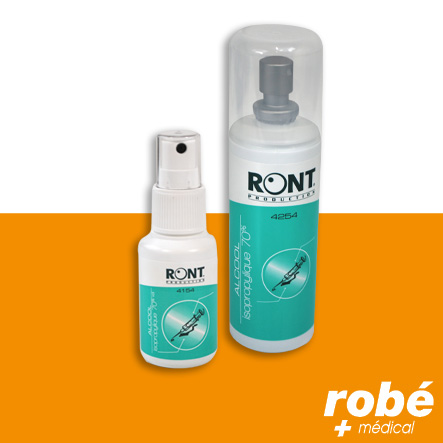 Alcool 70° en flacon pulvérisateur - Flacon de 50ml et 100ml