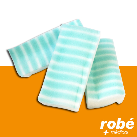 Éponges mousse pré-imprégnées, Lot de 100