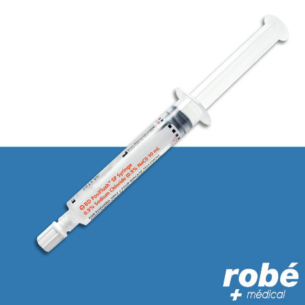 Seringue pré-remplie BD 0.9% chlorure de sodium 10ml PosiFlush SP - Par 30
