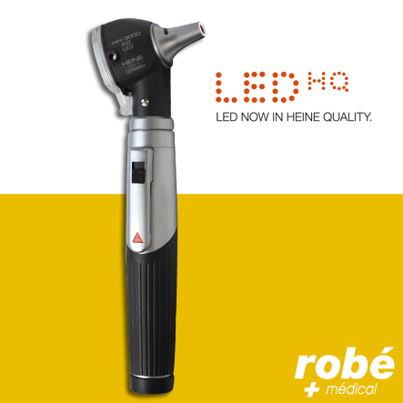 Otoscope Heine Mini 3000 Led Fibre Optique