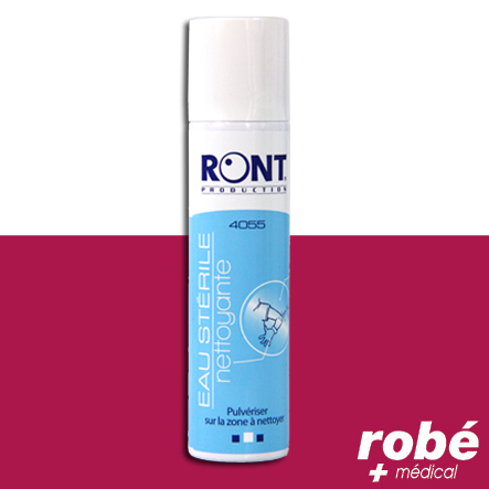 Aérosol eau stérile nettoyante - Lot de 2 spray de 50ml
