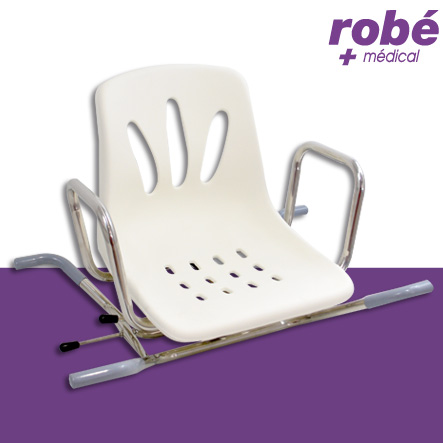 Siège de bain pivotant