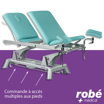 Divan médecine et gynécologie Ecopostural électrique Portée 200kg