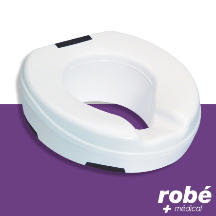 Rehausse WC avec patins antidérapants