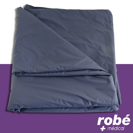 Couverture bactériostatique imperméable pour brancard - Lavage à 90°C