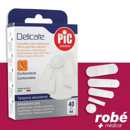 Pansements universels Delicate multi-extensibles assortiment 5 tailles