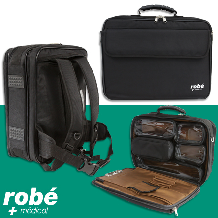 Mallette médicale polyvalente Doctor Bag Robé Médical - Dim. 42 x 15 x 32cm